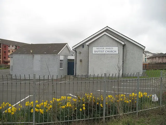 Wester Hailes Baptist Church, the local landmark of EH14
