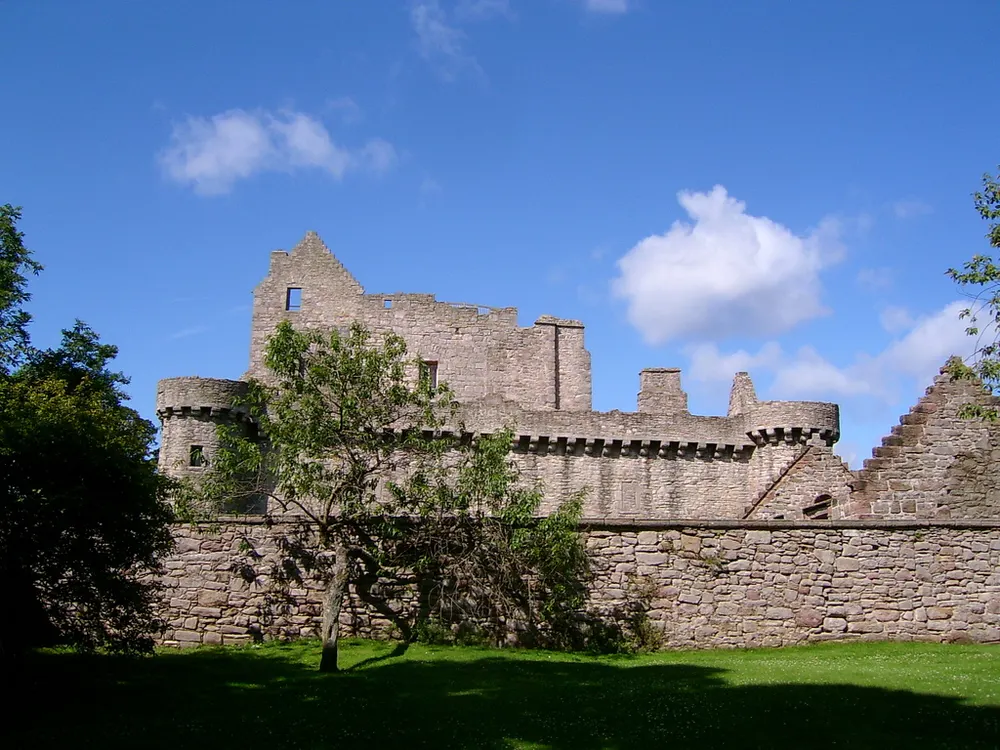 Craigmillar Castle, the local landmark of EH16