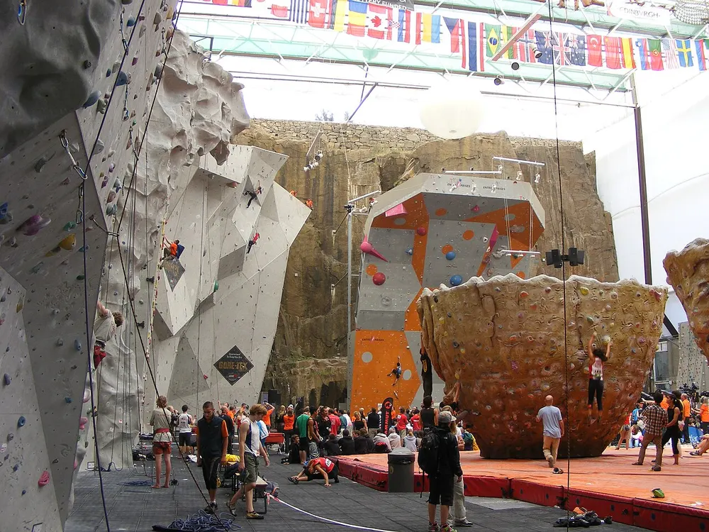 Edinburgh International Climbing Arena, the local landmark of EH28