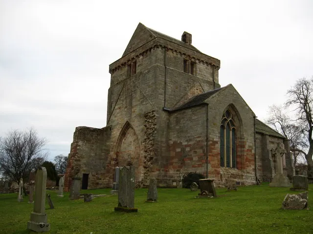 Crichton Collegiate Church, the local landmark of EH37