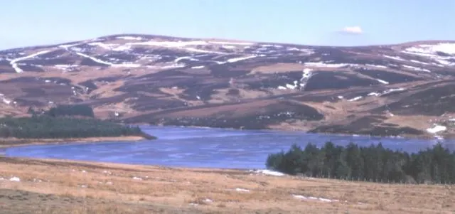 Baddinsgill Reservoir, the local landmark of EH46