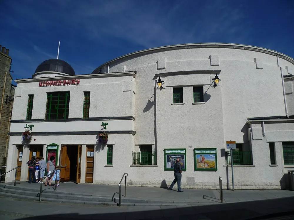 Hippodrome Cinema, Bo'ness, the local landmark of EH51