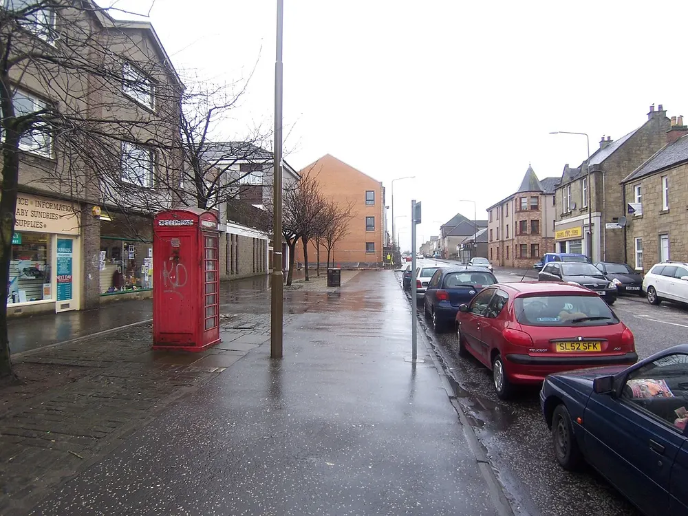 West Calder, the local landmark of EH55