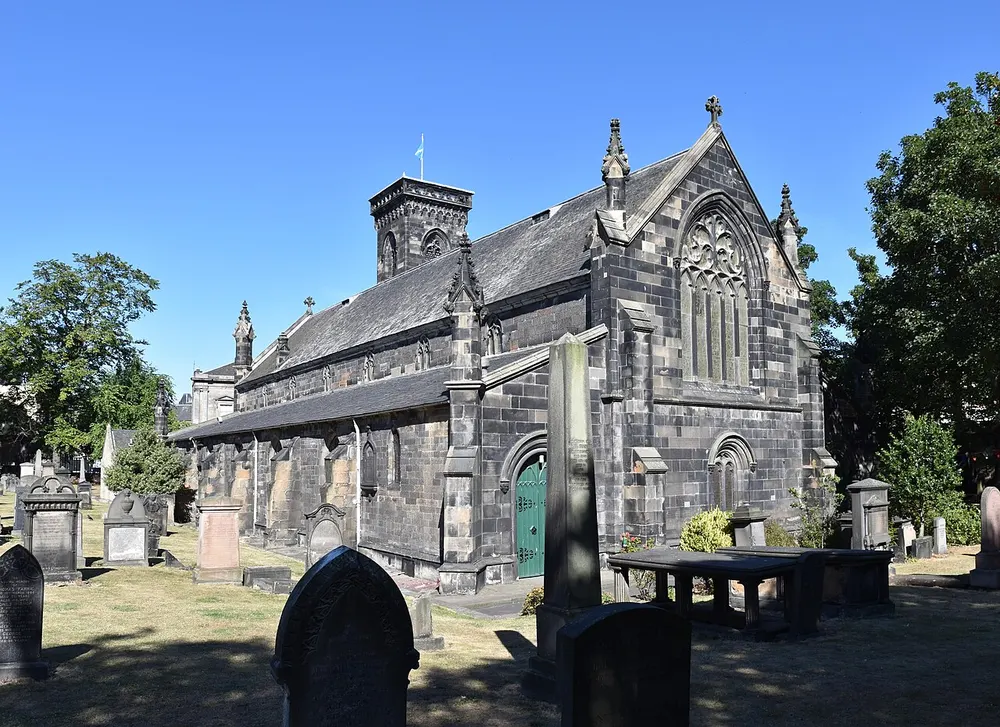 South Leith Parish Church, the local landmark of EH6