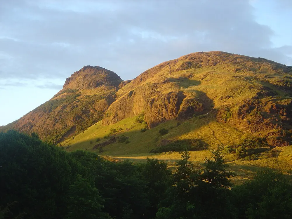 Holyrood Park, the local landmark of EH8