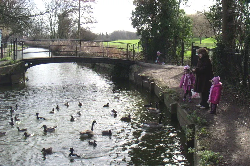 Enfield Town Park, the local landmark of EN2