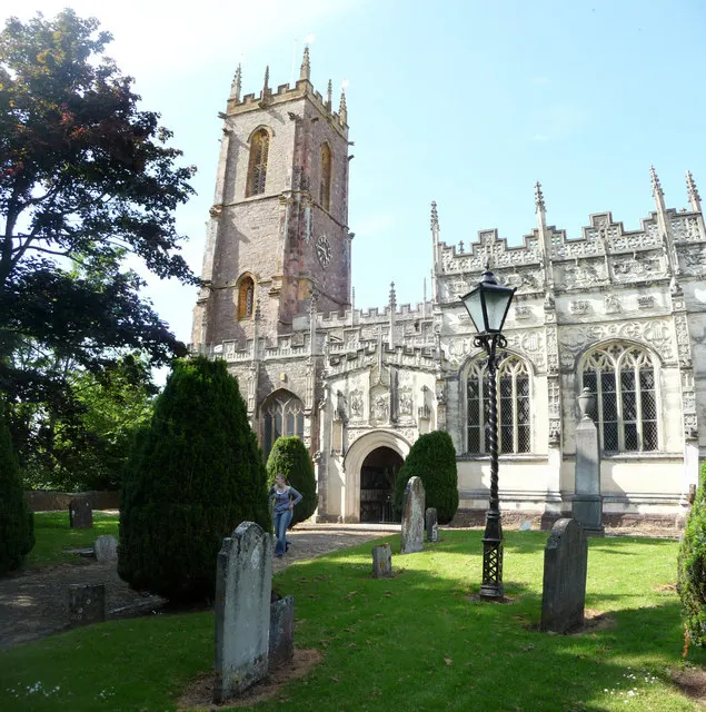 St Peter's Church, Tiverton, the local landmark of EX16