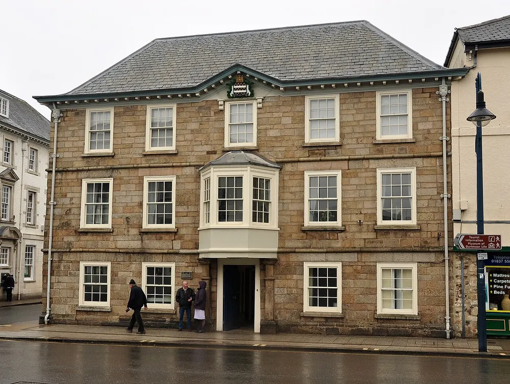 Okehampton Town Hall, the local landmark of EX20