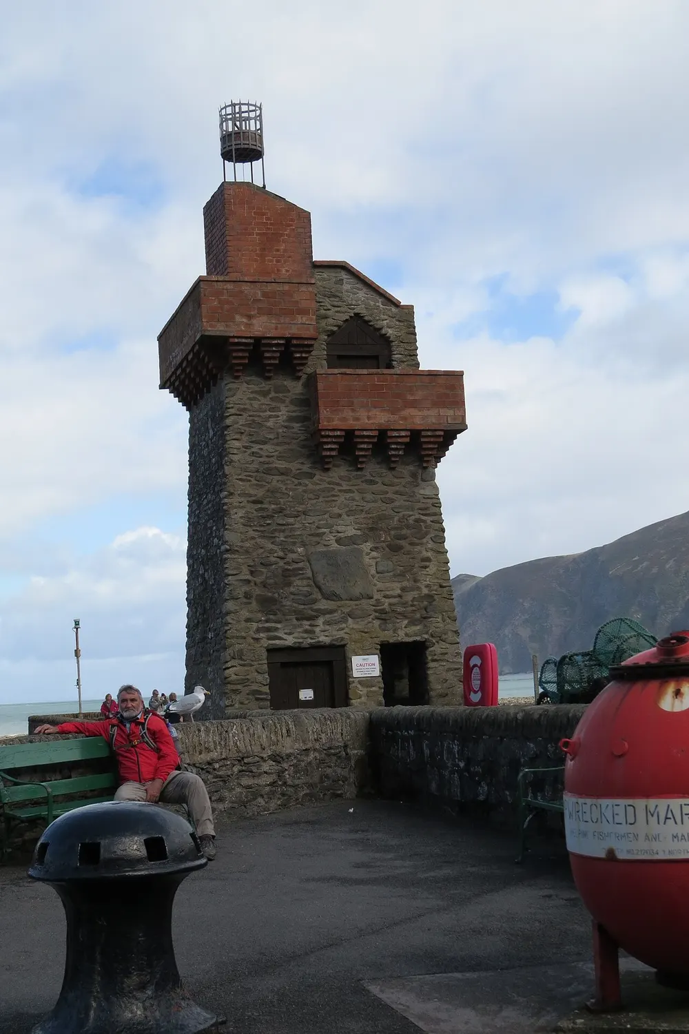 Rhenish Tower, Lynmouth, the local landmark of EX35