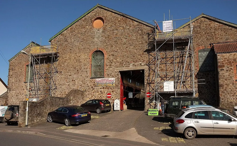 Pannier Market, South Molton, the local landmark of EX36