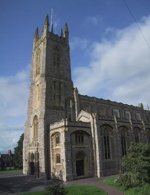 Holy Trinity Church, Exmouth, the local landmark of EX8