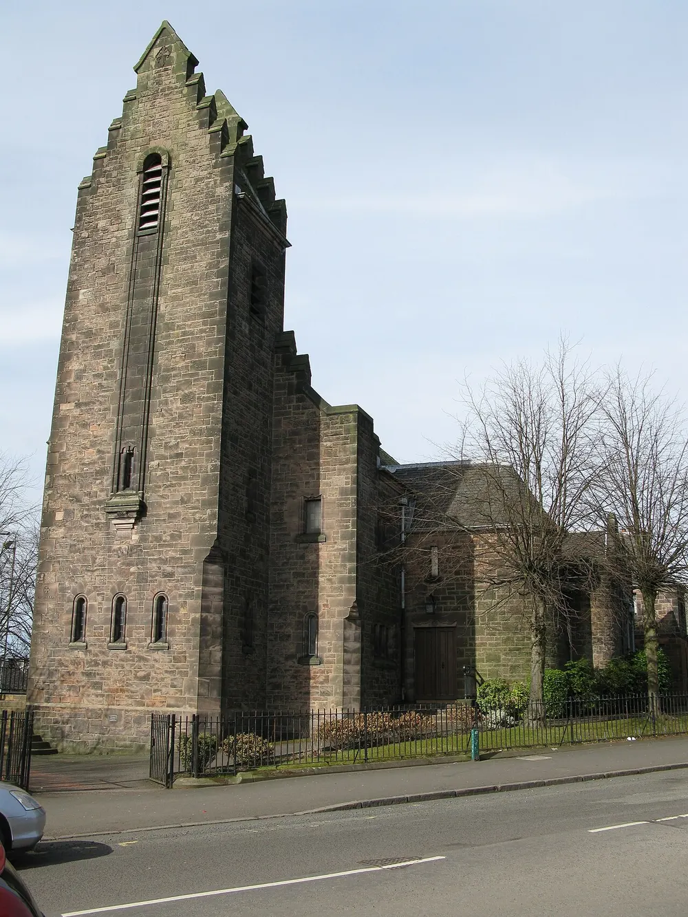 Knightswood St Margaret's Parish Church, the local landmark of G13