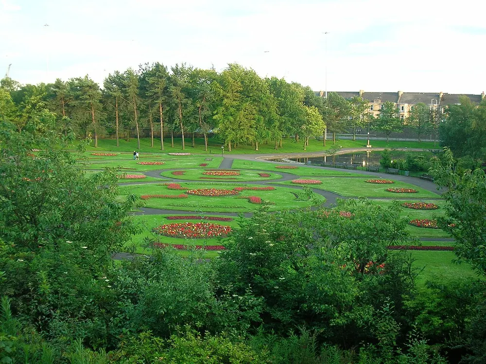Victoria Park, Glasgow, the local landmark of G14