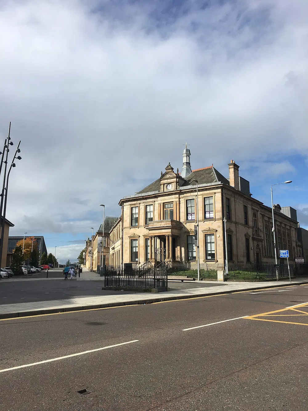 Maryhill Burgh Halls, the local landmark of G20