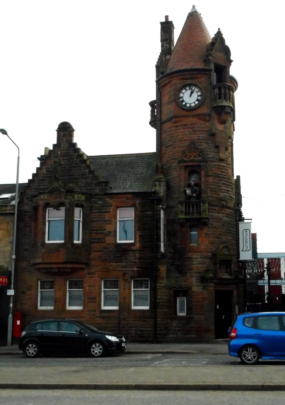 Barrhead Burgh Hall, the local landmark of G78