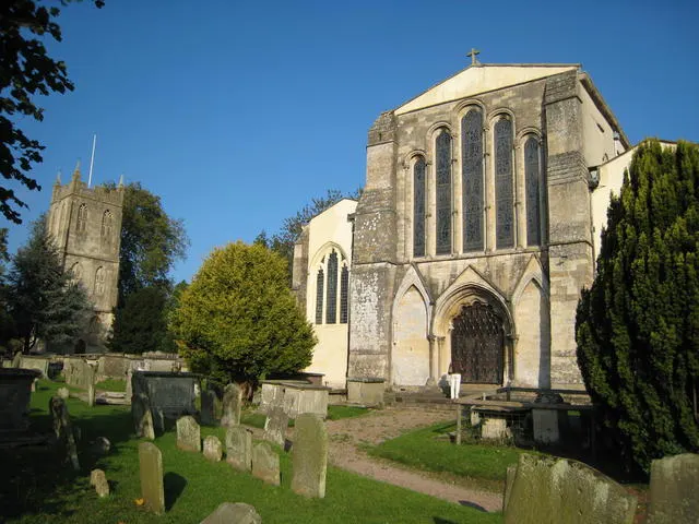 St Mary's Church, Berkeley, the local landmark of GL13