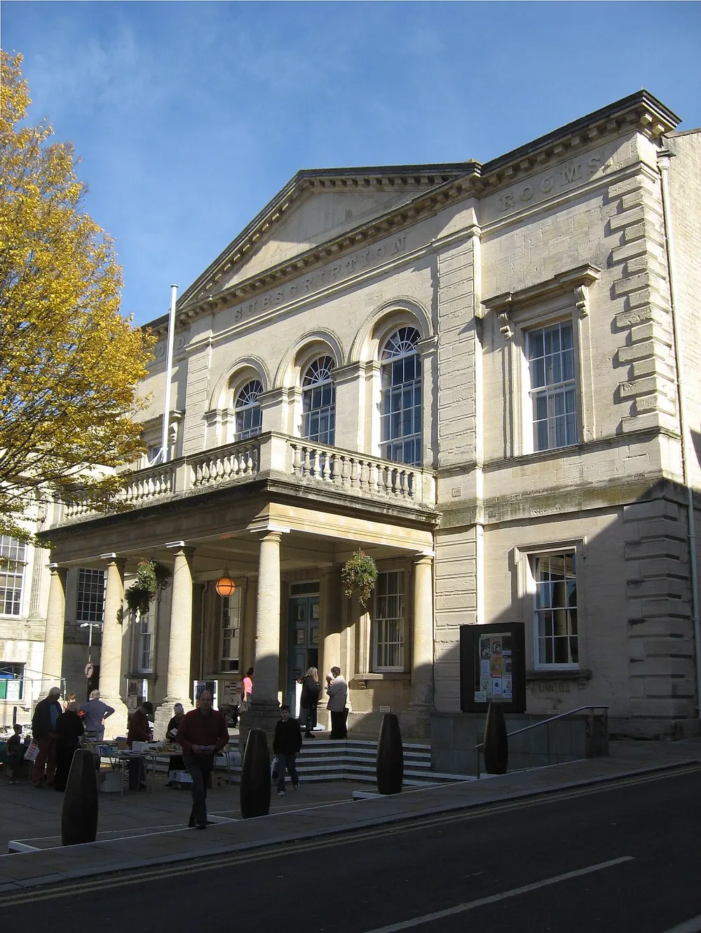 Subscription Rooms, the local landmark of GL5