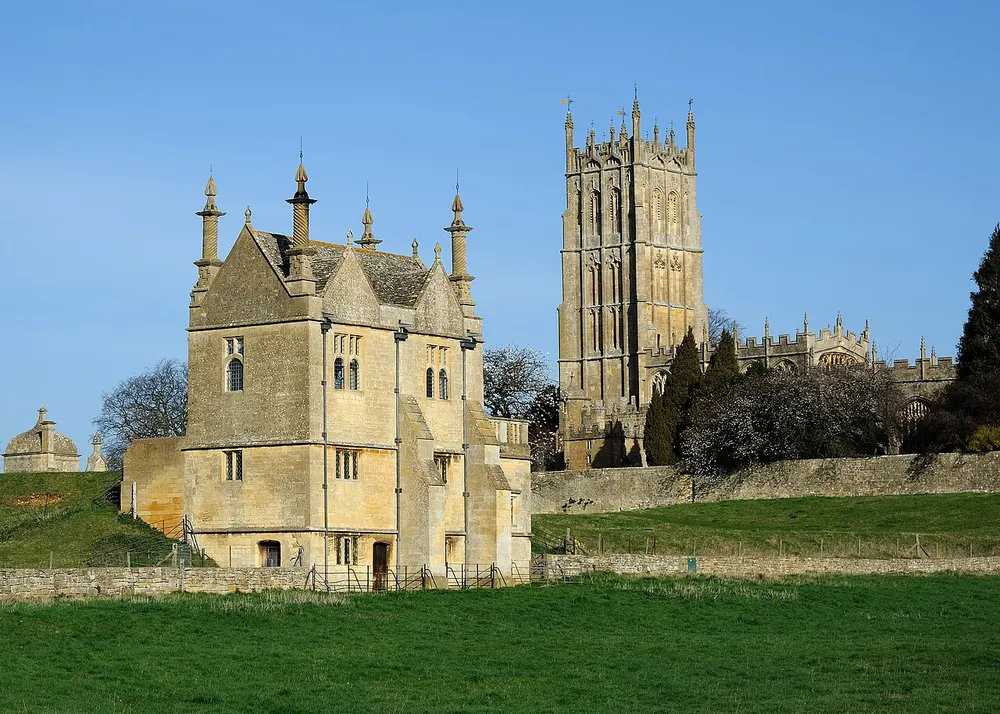Church of St James, Chipping Campden, the local landmark of GL55