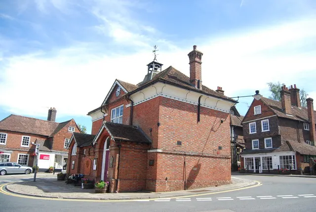 Haslemere Town Hall, the local landmark of GU27