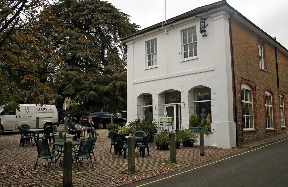 Old Town Hall, Midhurst, the local landmark of GU29
