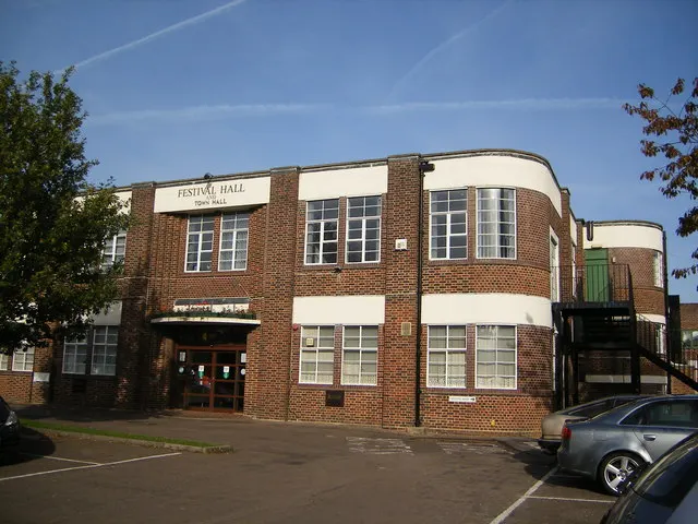Petersfield Festival Hall and Town Hall, the local landmark of GU31