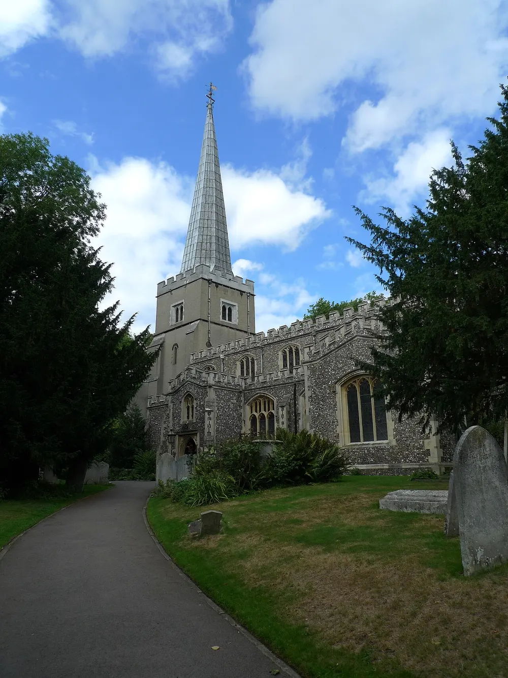 St Mary's Church, Harrow on the Hill, the local landmark of HA1