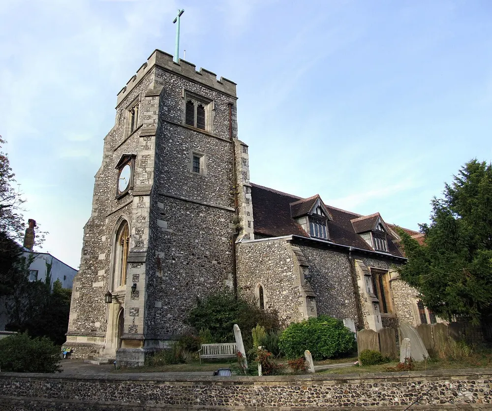 St John the Baptist, Pinner, the local landmark of HA5