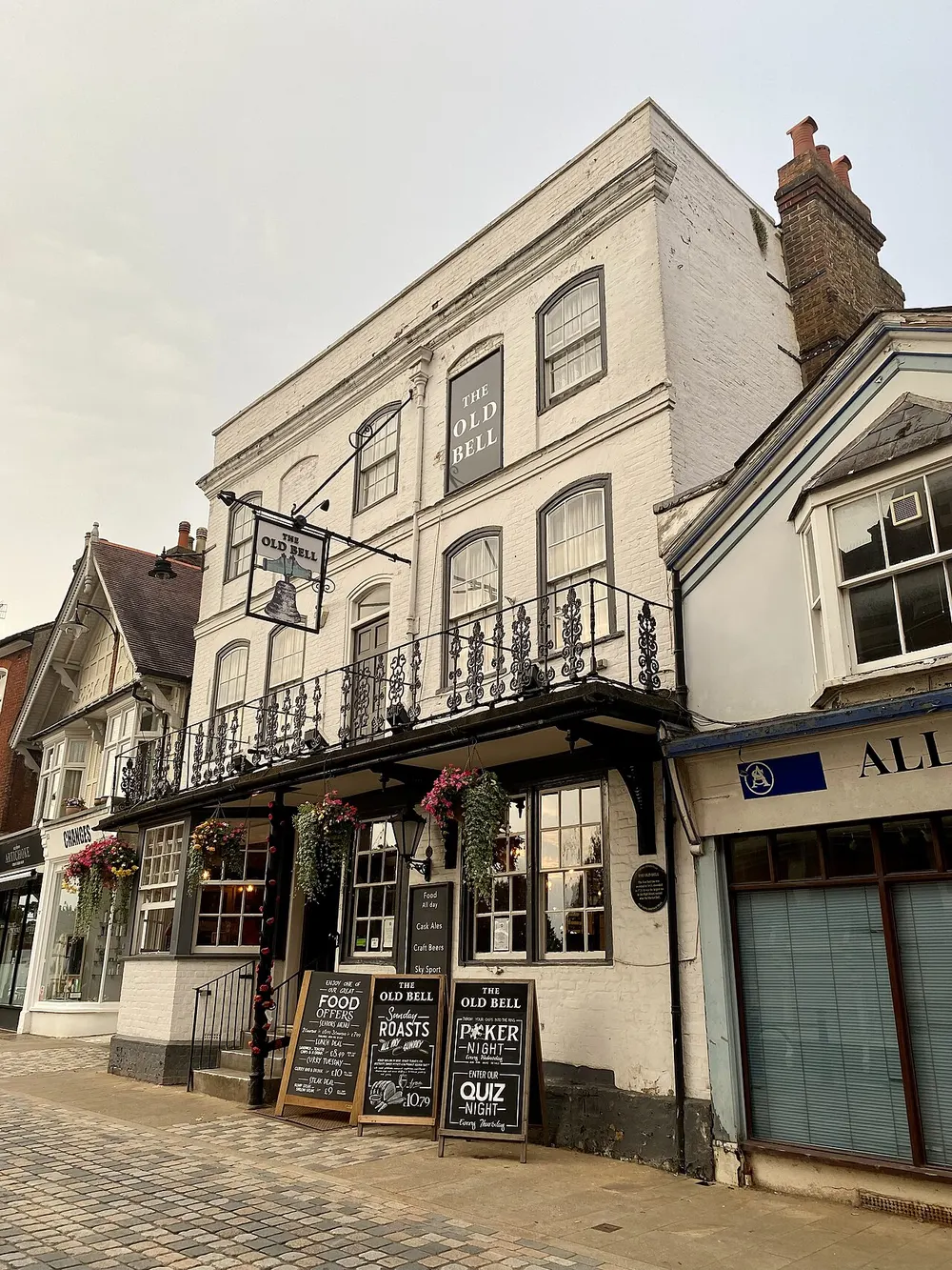 The Old Bell, Hemel Hempstead, the local landmark of HP2