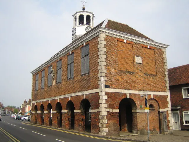 Amersham Market Hall, the local landmark of HP7