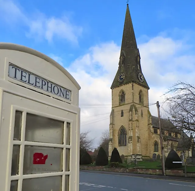 North Ferriby, the local landmark of HU14