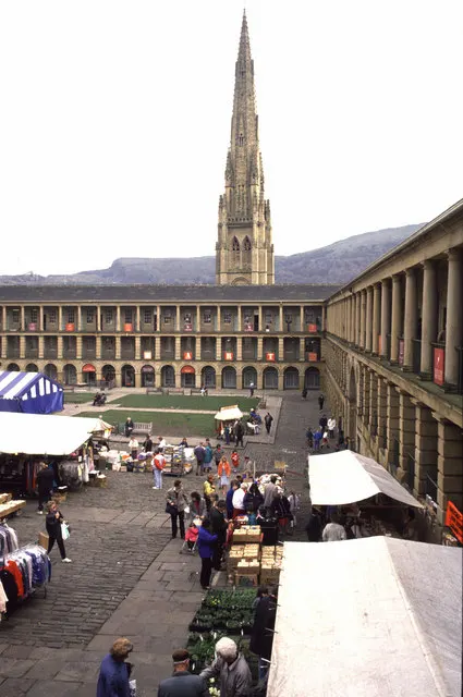 Piece Hall, the local landmark of HX1