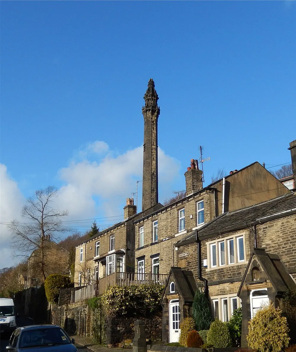 Wainhouse Tower, the local landmark of HX2