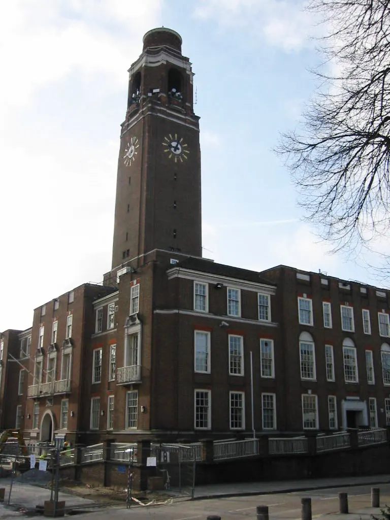 Barking Town Hall, the local landmark of IG11