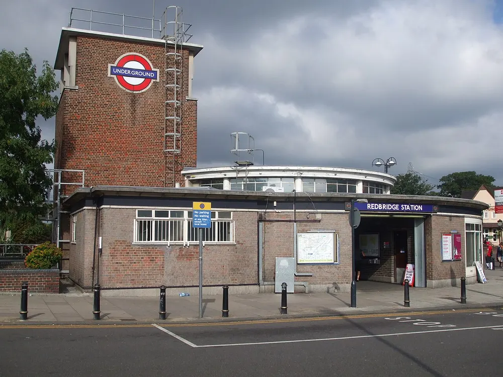 Redbridge tube station, the local landmark of IG4