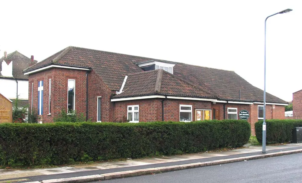 St Cedd's Church, Ilford, the local landmark of IG5