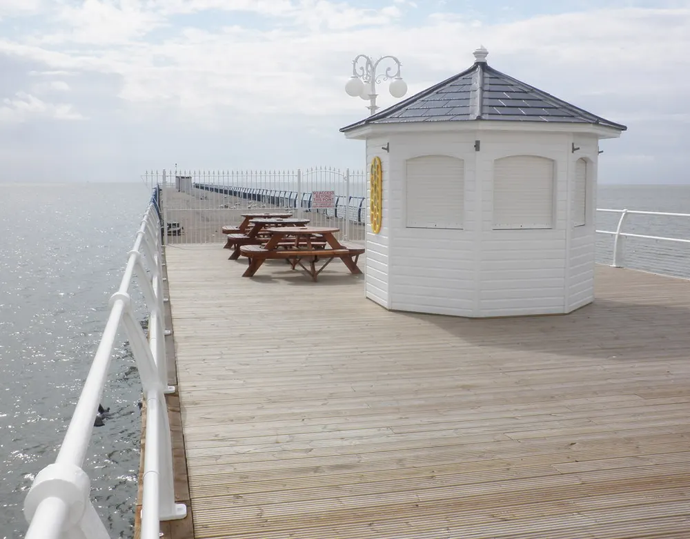 Felixstowe Pier, the local landmark of IP11