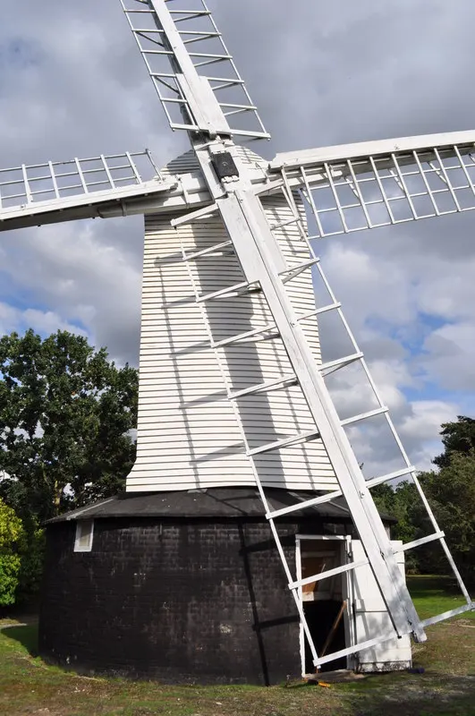 Holton Windmill, the local landmark of IP19