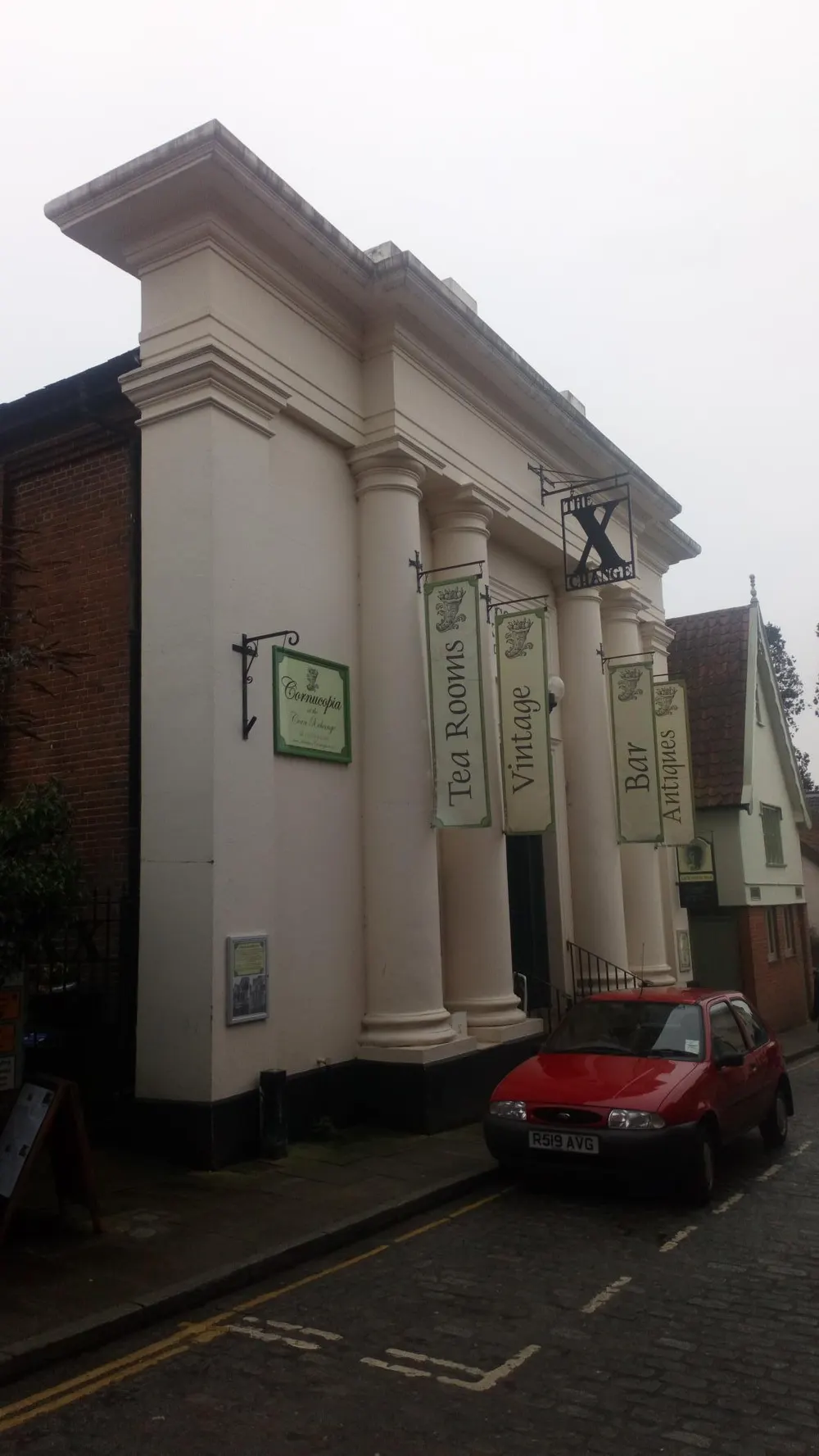 Corn Exchange, Harleston, the local landmark of IP20