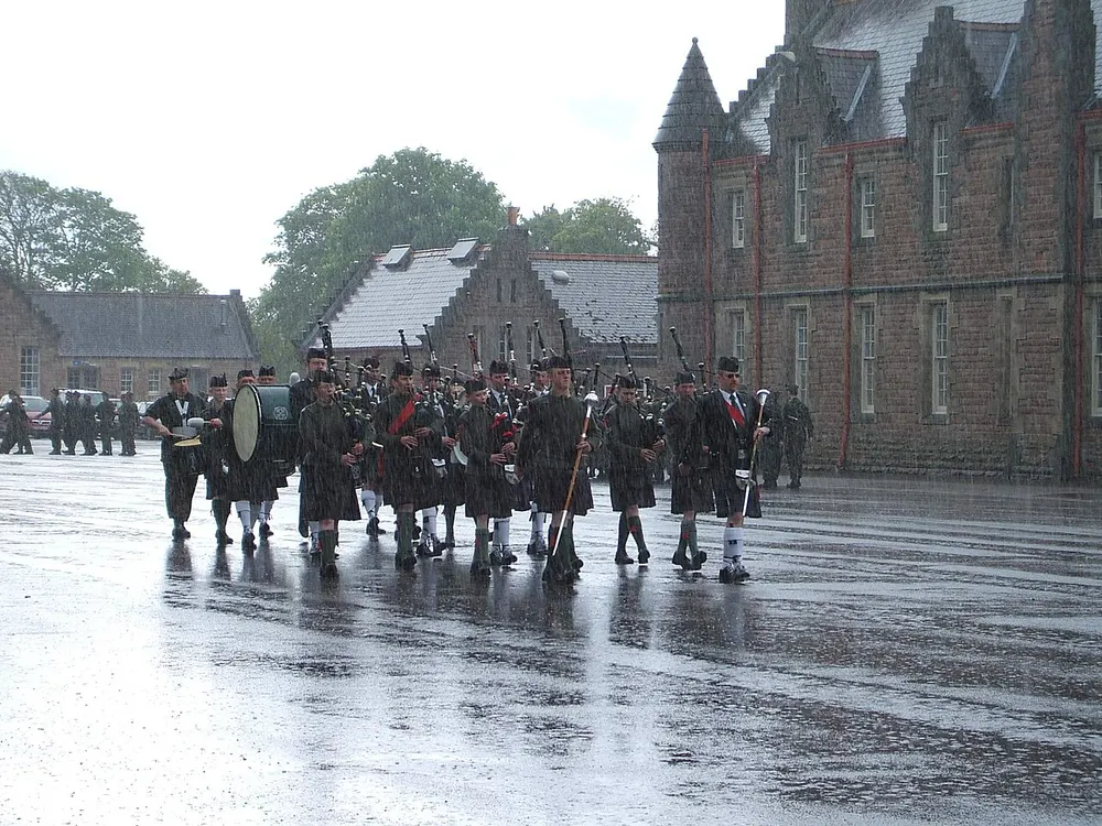 Cameron Barracks, the local landmark of IV2