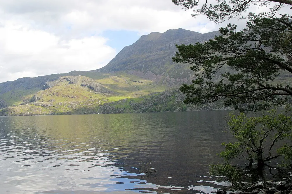 Loch Maree, the local landmark of IV22