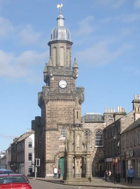 Forres Tolbooth, the local landmark of IV36