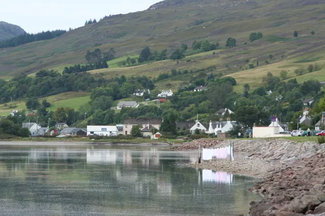 Lochcarron, the local landmark of IV54