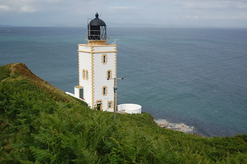 Holy Island, Firth of Clyde, the local landmark of KA27