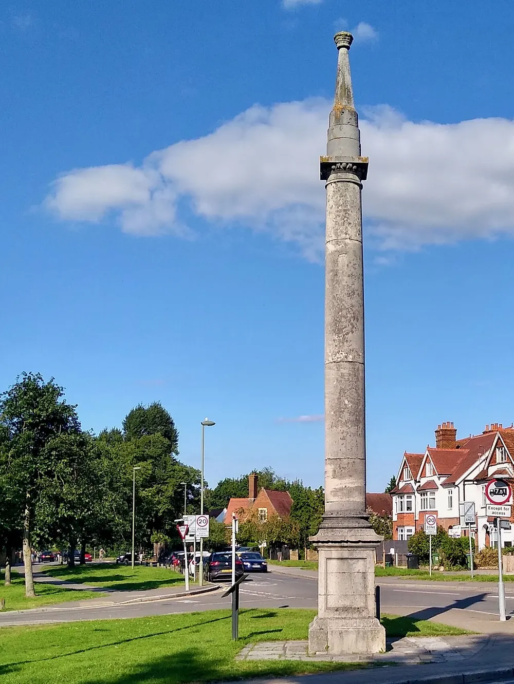 York Column, the local landmark of KT13