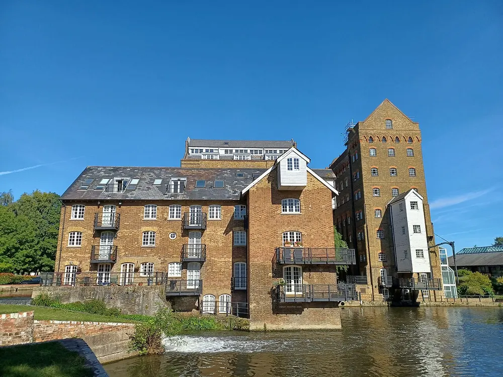 Coxes Lock, the local landmark of KT15