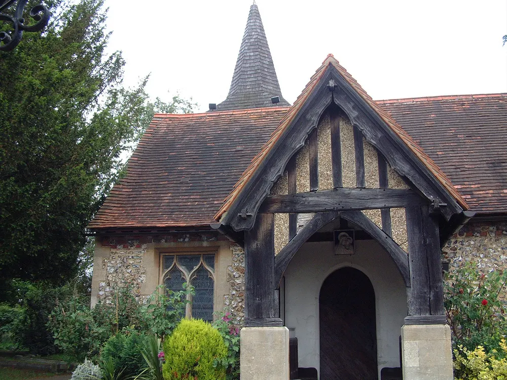 St Mary the Virgin's Church, Chessington, the local landmark of KT9
