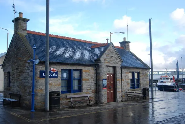 Stromness Lifeboat Station, the local landmark of KW16