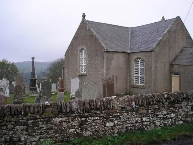 Berriedale Church, the local landmark of KW7