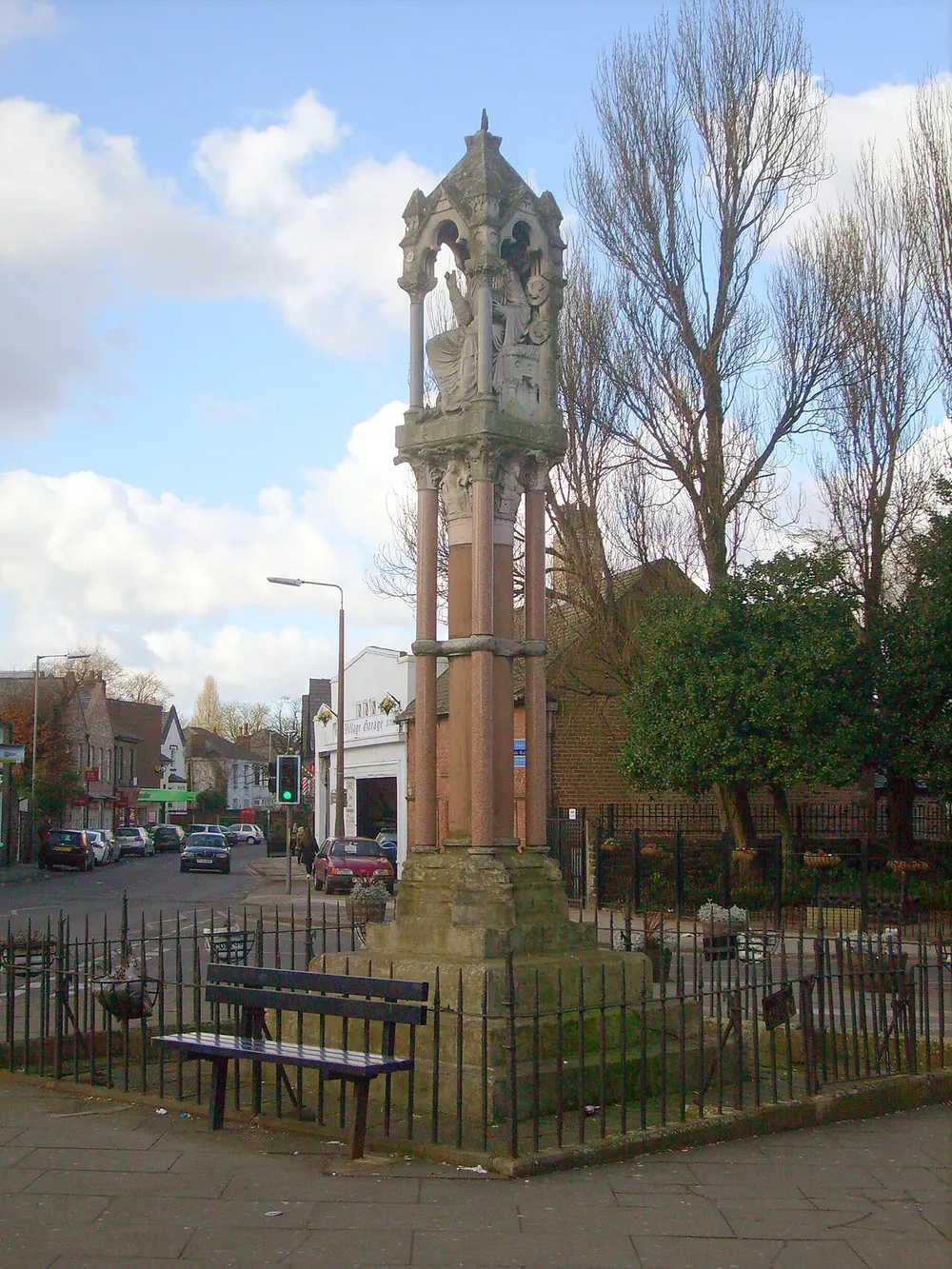 Village Cross, West Derby, the local landmark of L12