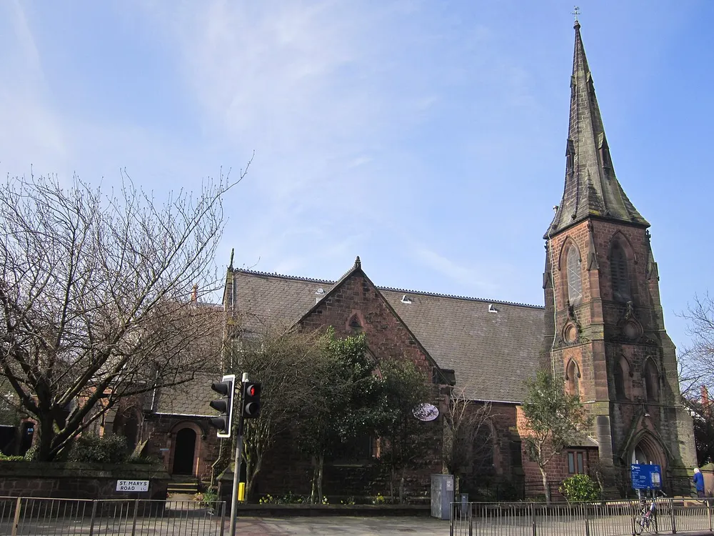 St Mary's Church, Grassendale, the local landmark of L19